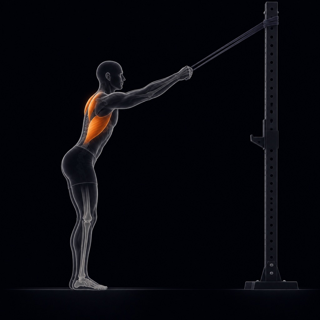 Band Straight Arm Pulldown